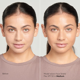 Colorescience Total Protection Face Shield Flex SPF 50 application process