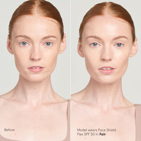 Colorescience Total Protection Face Shield Flex SPF 50 application process