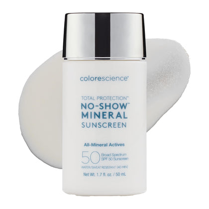 Colorescience Total Protection No-Show Mineral Sunscreen SPF 50 front view