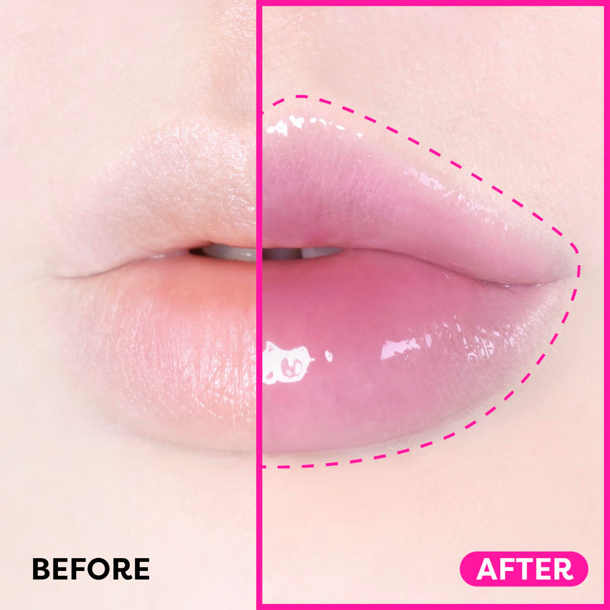 COLORGRAM Fruity Glass Gloss 04 Farewell Guava applicator tip close-up