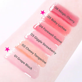 COLORGRAM Fruity Glass Gloss 06 Magic Cherry swatch