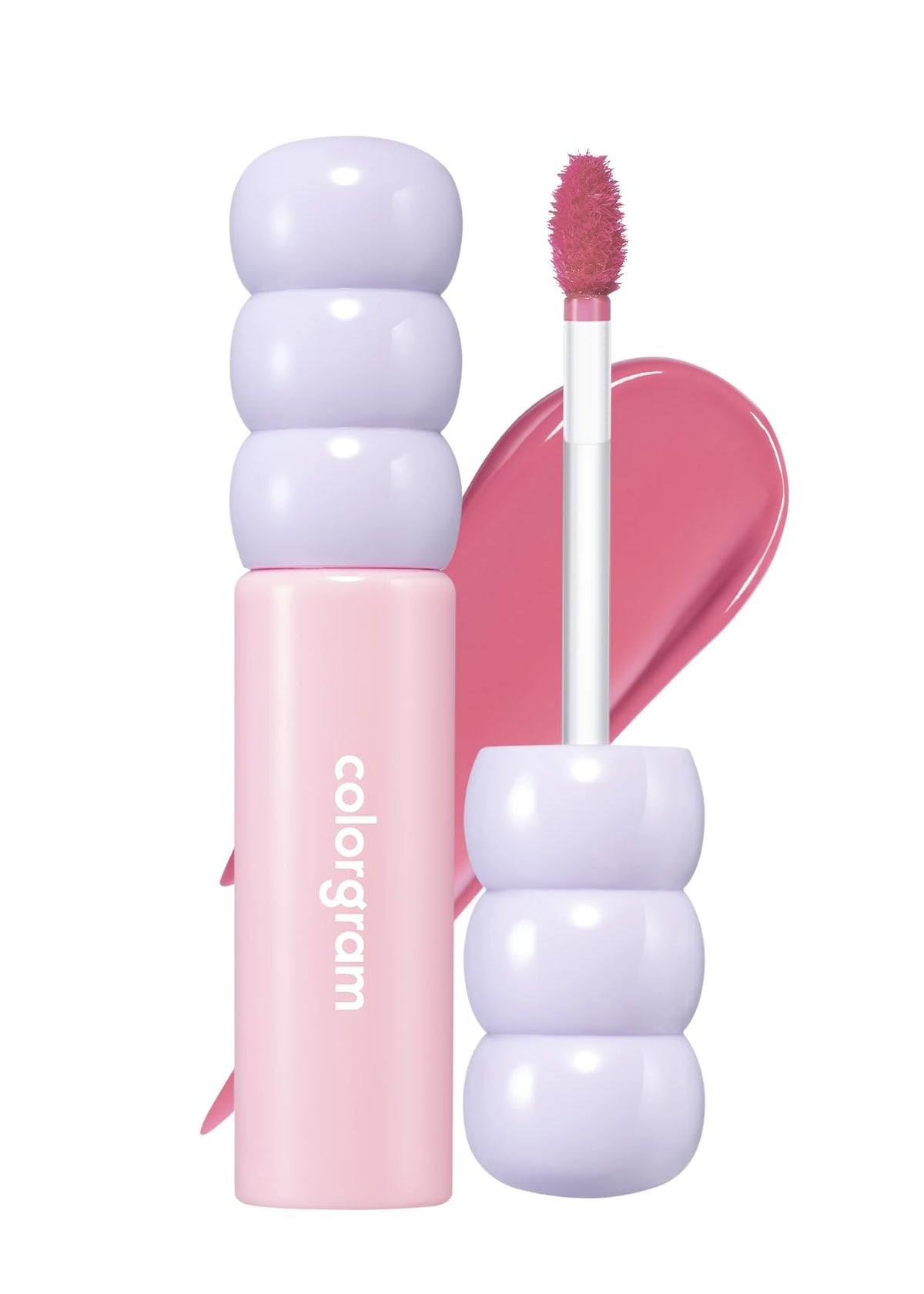 COLORGRAM Fruity Glass Tint 07 Shy Guava front view with packaging