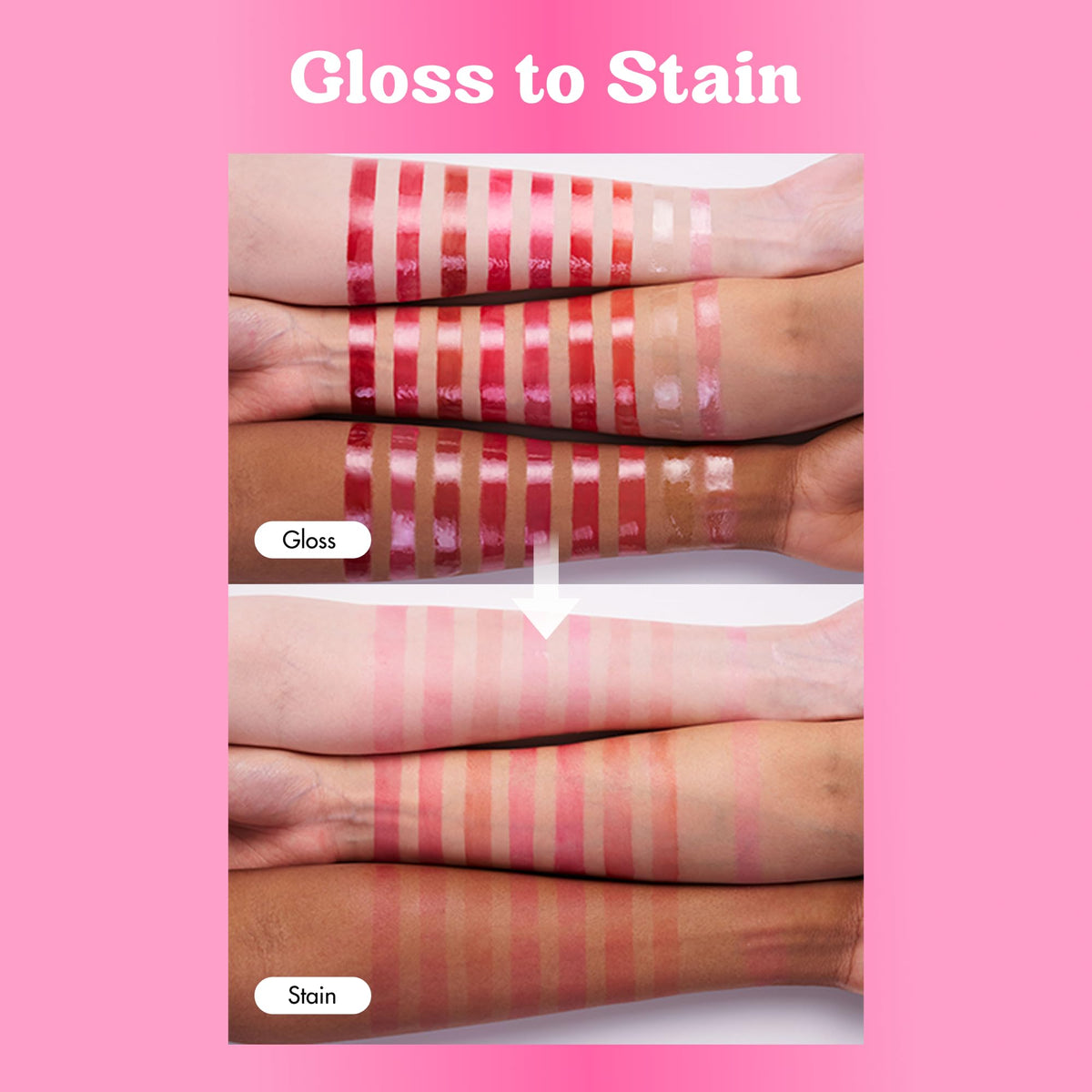 COLORGRAM Fruity Glass Tint 08 Lovely Raspberry applicator close-up