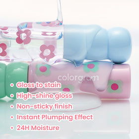 COLORGRAM Fruity Glass Tint Mini Set 02 with packaging