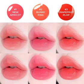 COLORGRAM Fruity Water Tint 02 Bunny Pink swatch on skin
