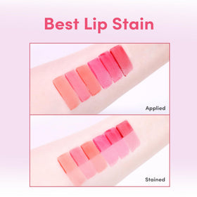 COLORGRAM Fruity Water Tint 05 Dainty Cherry in lifestyle setting