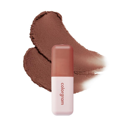 COLORGRAM NUDE BLUR TINT 08 HIP CHOCOLATE front view