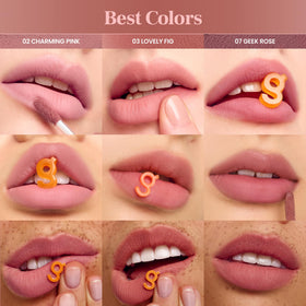 COLORGRAM NUDE BLUR TINT 08 HIP CHOCOLATE texture close-up