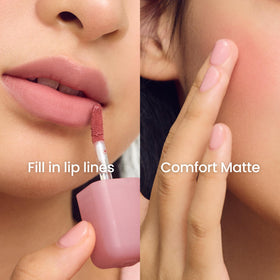 COLORGRAM NUDE BLUR TINT 13 BURNT MARRON on a makeup table