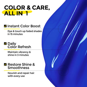 COLORLOMO Color Depositing Conditioner 6oz Blue back view