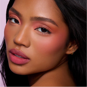 ColourPop Baby Got Peach Eyeshadow Palette open showing vibrant colours