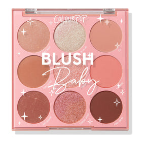 ColourPop Blush Baby Eyeshadow Palette front view