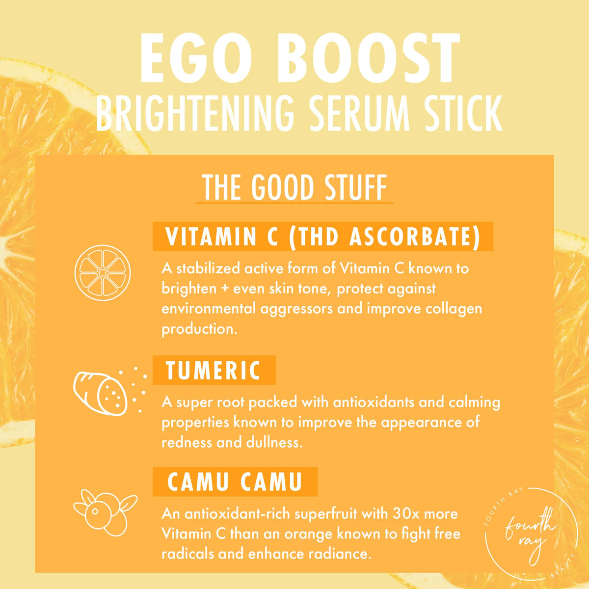 ColourPop Brightening Vitamin C Serum Stick application on skin