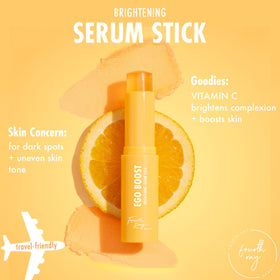 ColourPop Brightening Vitamin C Serum Stick with ingredients list