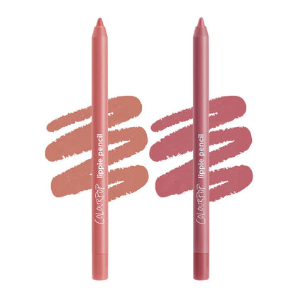 ColourPop Everyday Lippie Lip Pencil Kit front view with shades Oh Snap and Good N Plenty