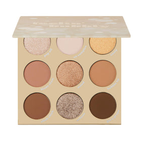 ColourPop Feelin' Bubbly Eyeshadow Palette front view with shades
