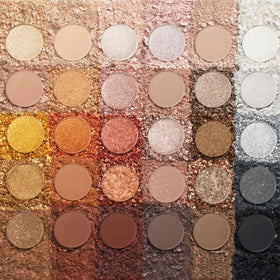 ColourPop Precious Metals Eyeshadow Palette with shades displayed