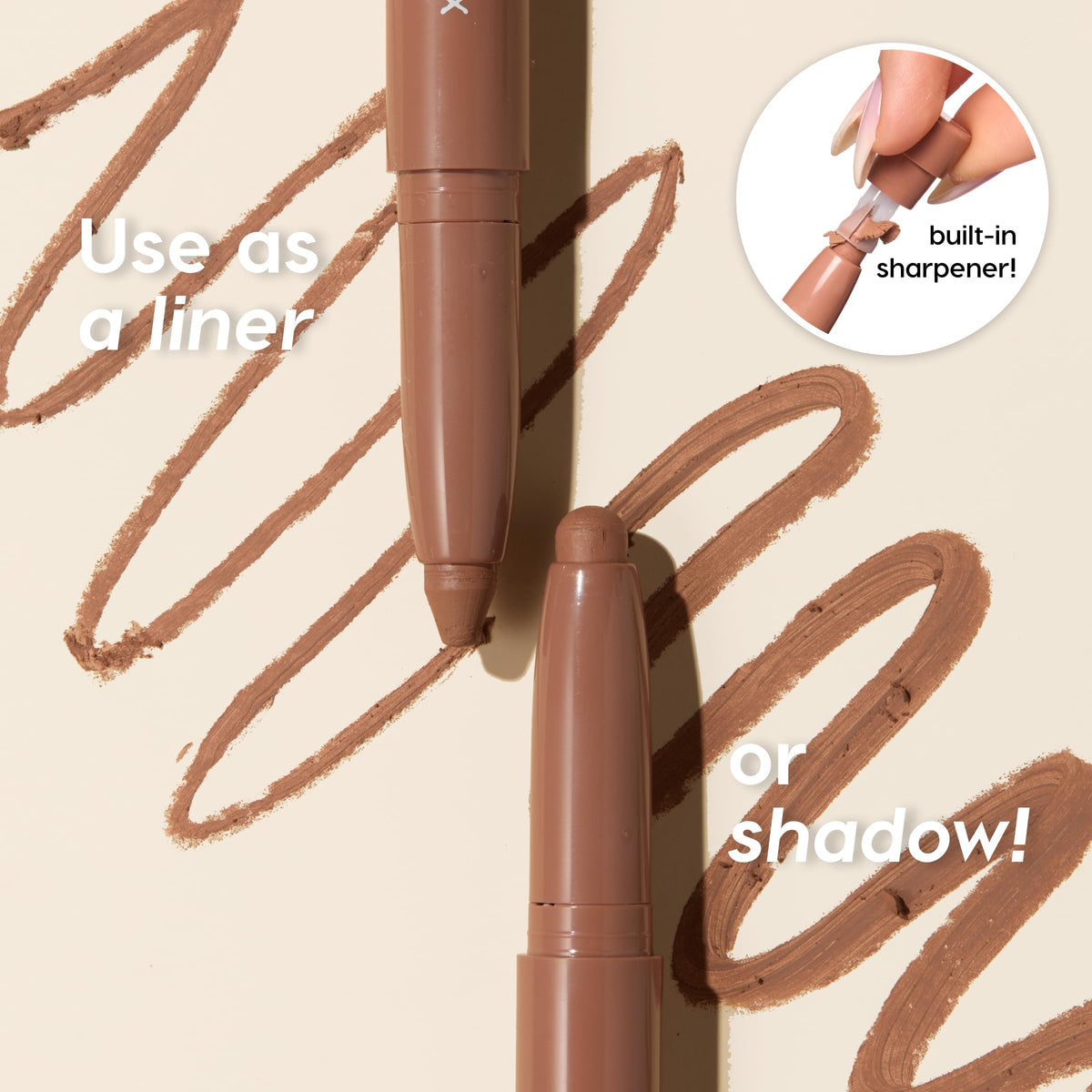ColourPop Rose Goals Shadow Stix showing vibrant colour payoff