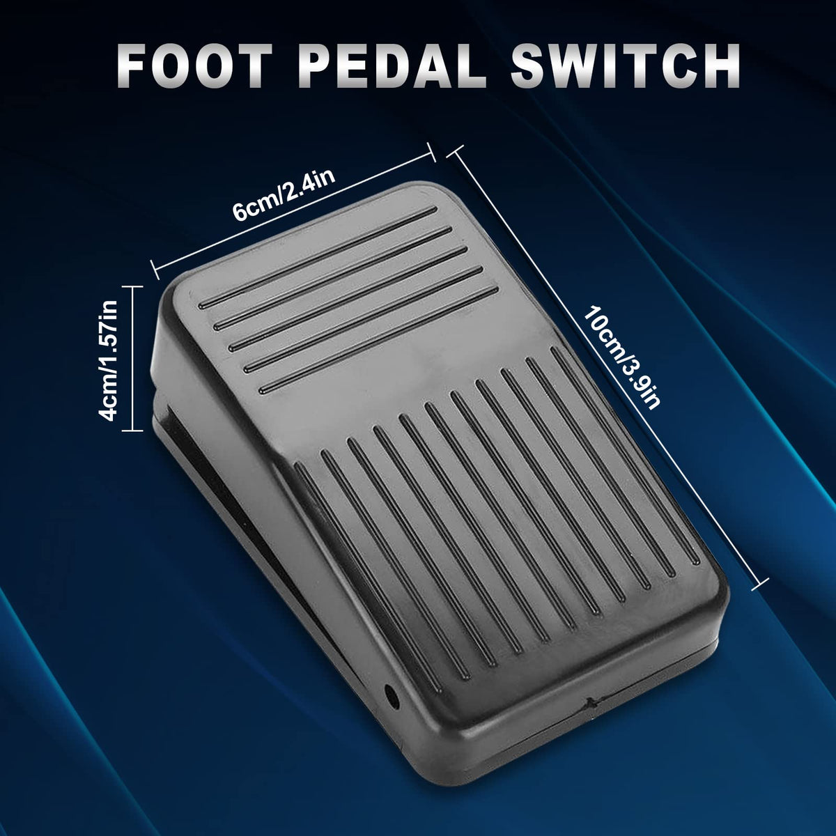 combofix Foot Pedal Switch side view showing non-slip surface