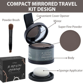 Comdian Hairline Powder and included accessories