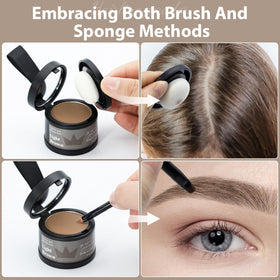Comdian Hairline Powder packaging with included accessories