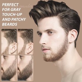 Comdian Hairline Powder set with rubber bands and cotton swabs