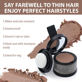 Comdian Hairline Powder with cotton swabs