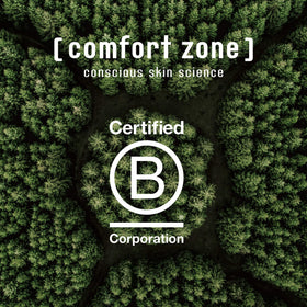 [comfort zone] Active Pureness Cleansing Gel lifestyle shot with skincare routine