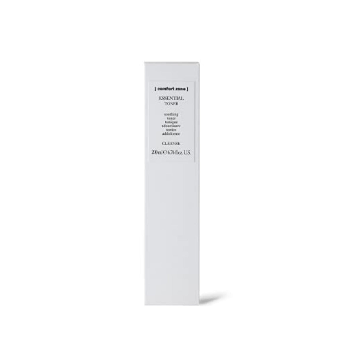 Comfort Zone Essential Toner 6.76 fl oz side view