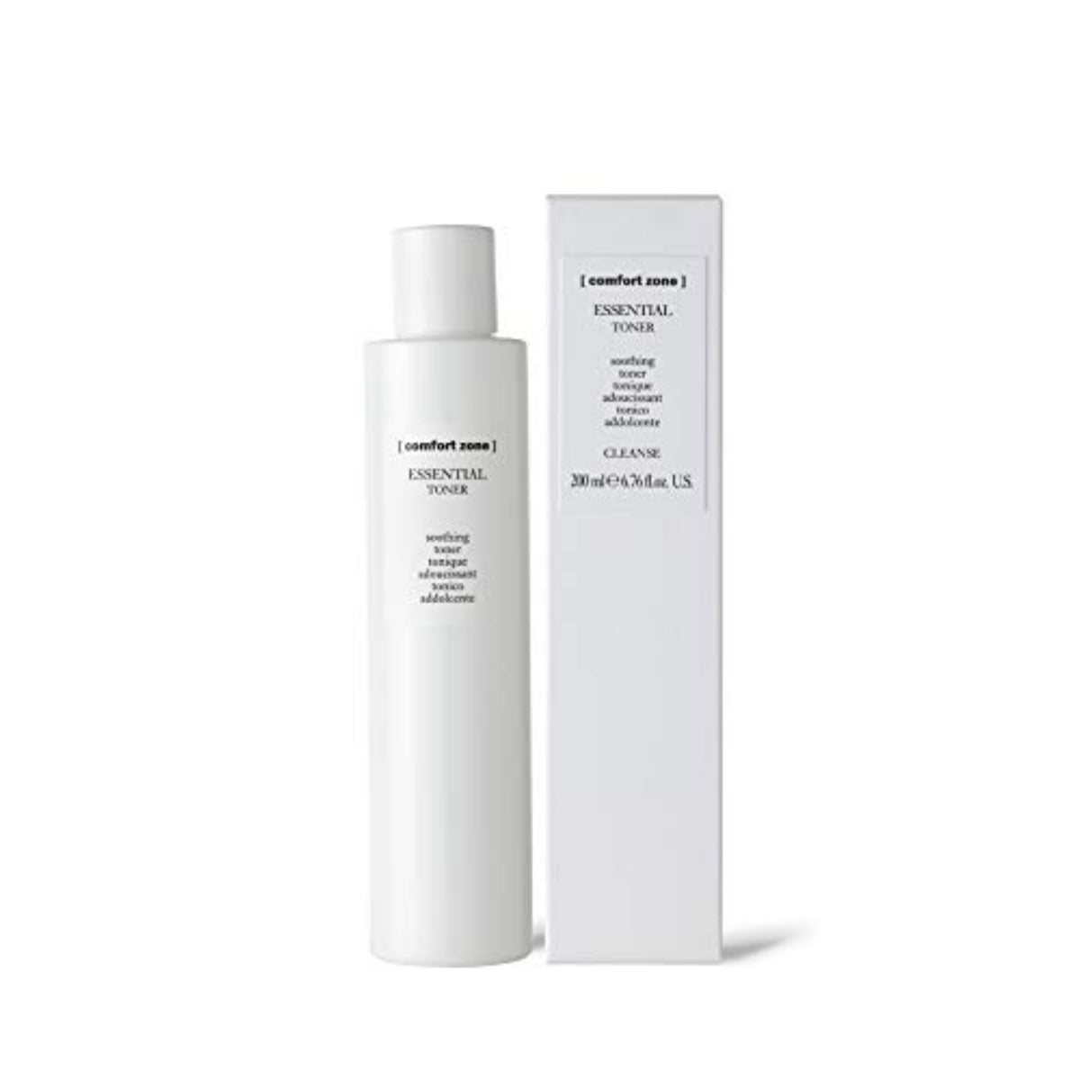 Comfort Zone Essential Toner 6.76 fl oz with ingredients list
