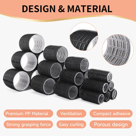 Compact non-woven bag for Caija-H hair rollers