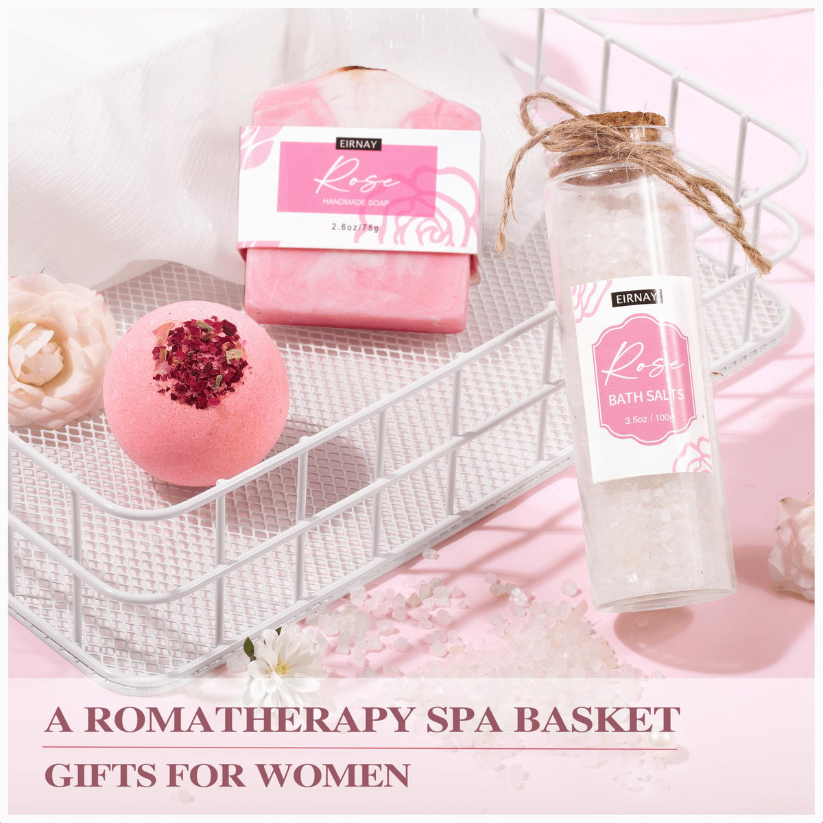 Complete pampering kit from EIRNAY Spa Gift Box for women
