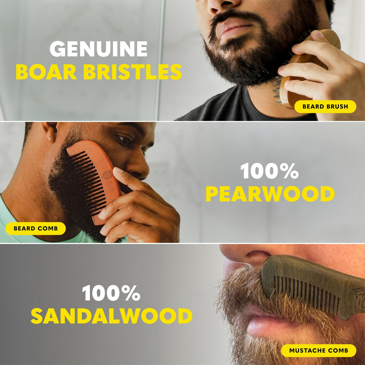 Complete set of The Beard Club Ultimate Beard Growth Kit