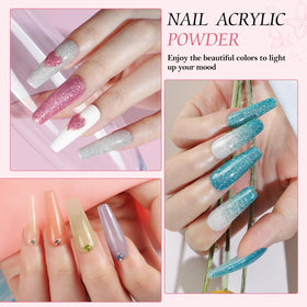 Complete tools for nail art in PEACECOLOR Nail Kit
