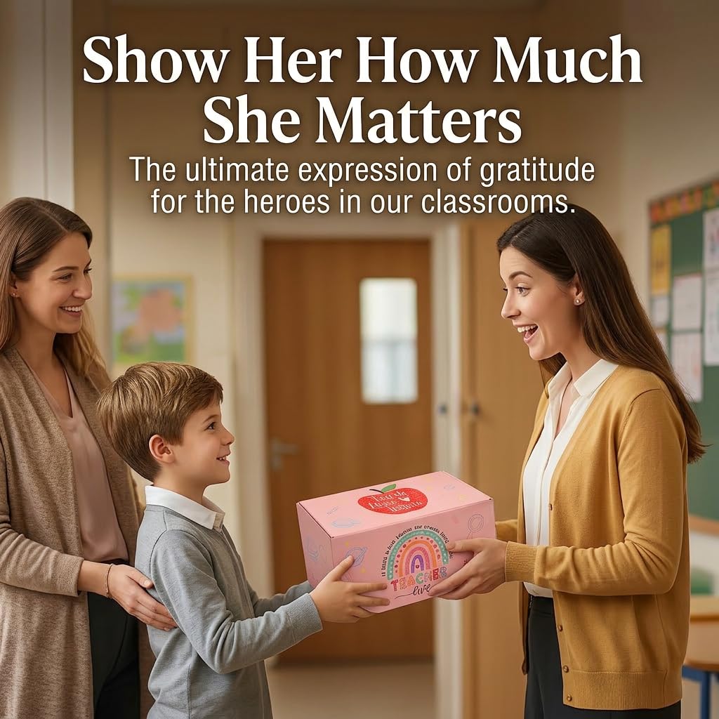 Complete U-Goforst Teacher Appreciation Gift Set displayed together