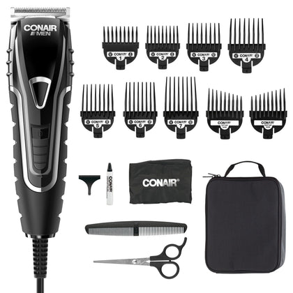 Conair 16-piece haircut kit with clippers and accessories