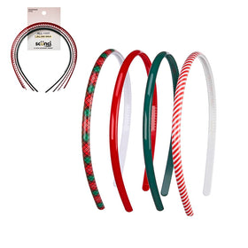 Conair Beauty headband set in assorted colours front view