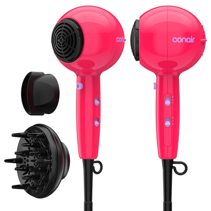 Conair Cake Pop Hair Dryer in pink front view
