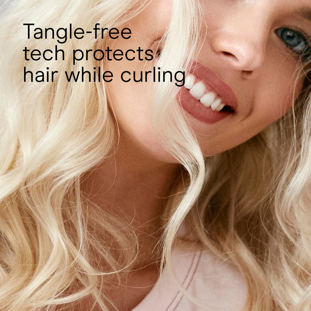 Conair Curl Secret Automatic Curling Iron showing heat settings