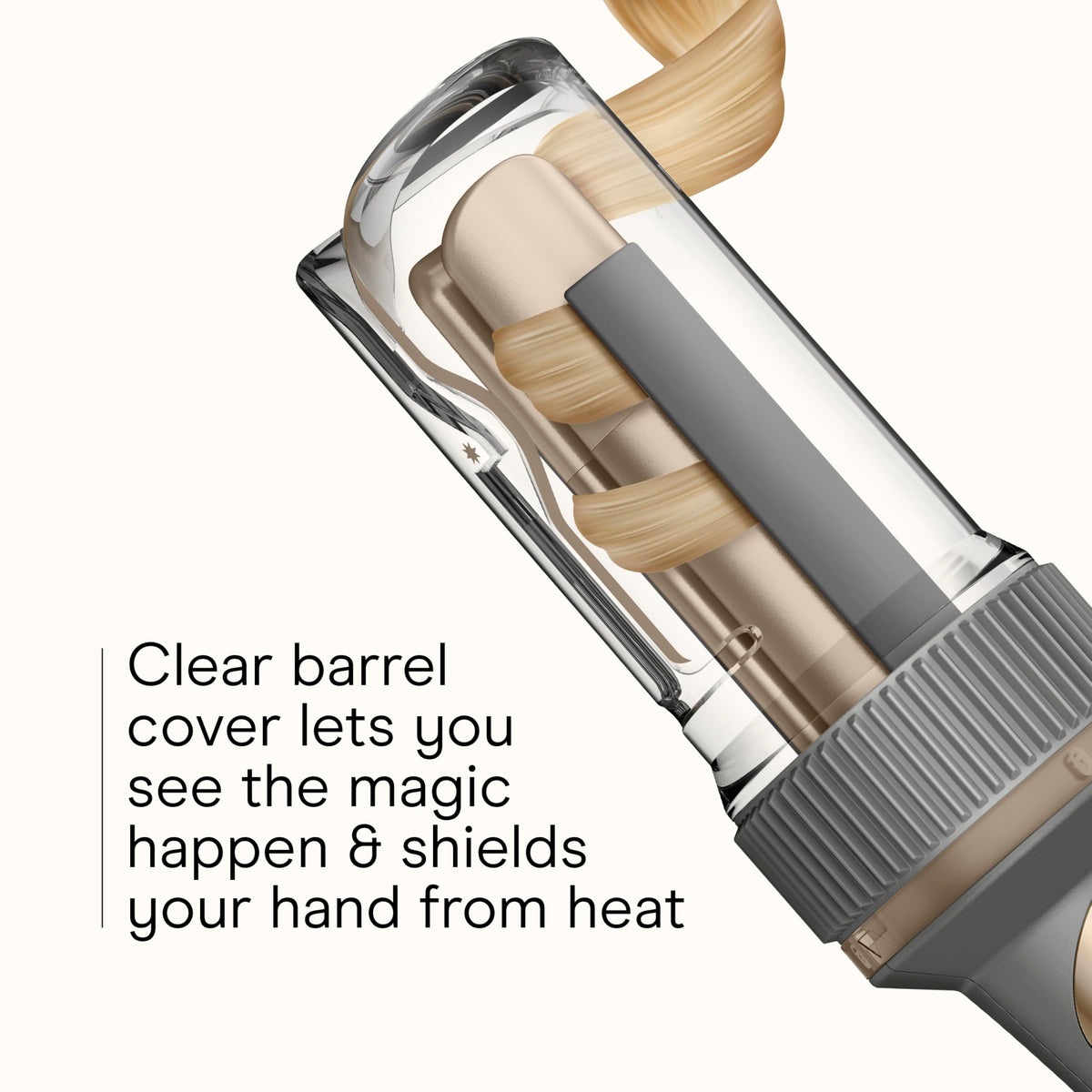Conair Curl Secret Automatic Curling Iron side view with cord