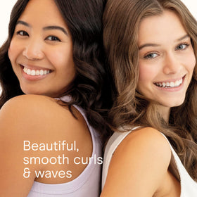 Conair Curl Secret Automatic Curling Iron with preset curl types displayed