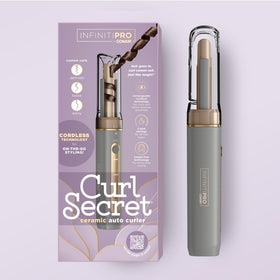 Conair Curl Secret Mini in a lifestyle setting on a vanity