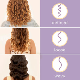 Conair Curl Secret Mini with wavy curls demonstration