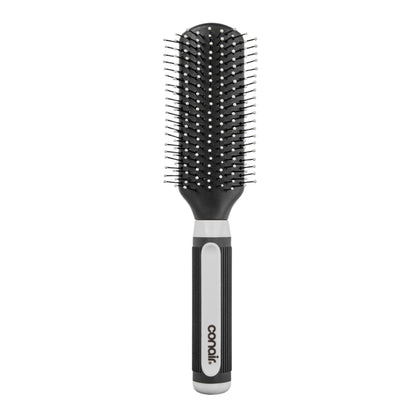 Conair Detangling Hairbrush front view with nylon bristles