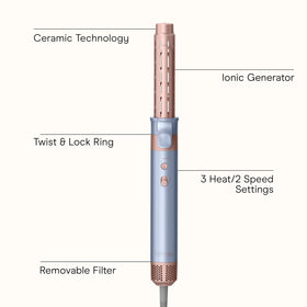 Conair DigitalAIRE Multi Hair Styler with curling wand attachment