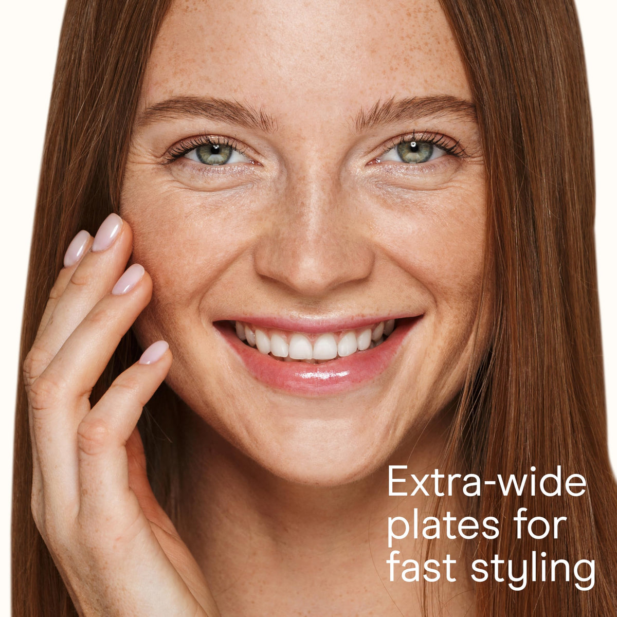 Conair Double Ceramic Flat Iron close-up of ceramic plates