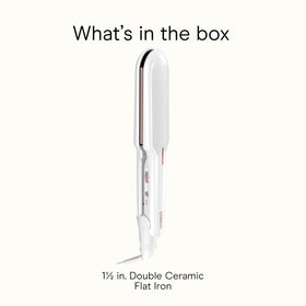Conair Double Ceramic Flat Iron close-up of floating plates