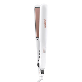 Conair Double Ceramic Flat Iron front view with 1 1/4-inch plates