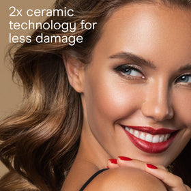 Conair Double Ceramic Tapered Curling Wand side view