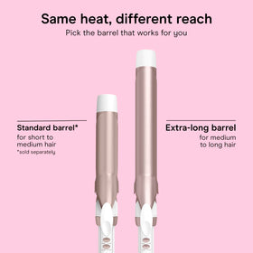 Conair Extra Long Curling Iron on a styling station